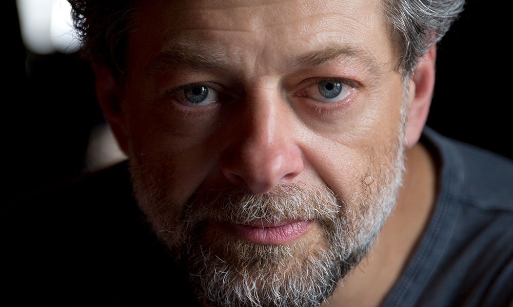 Andy Serkis - Director, Actor Lord of the Rings, Planet of the Apes. Credit Laurie Sparham